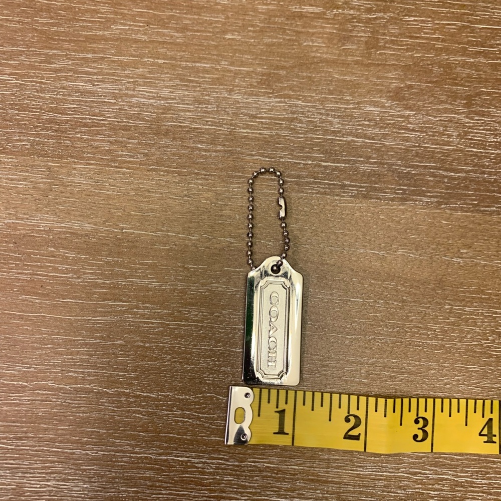 Coach Silver Hang tag - Picture 2 of 4